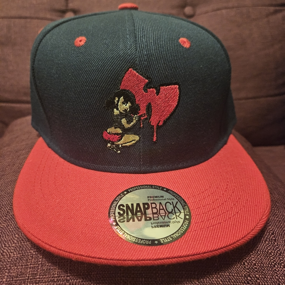 Wutang hat Custom Made hand stitched